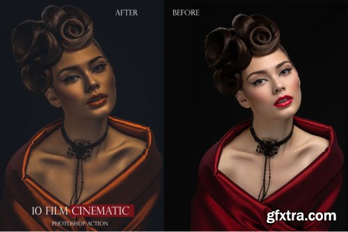 10 Film Cinematic Photoshop Action