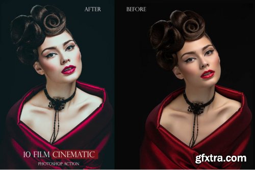 10 Film Cinematic Photoshop Action