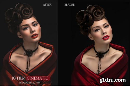 10 Film Cinematic Photoshop Action