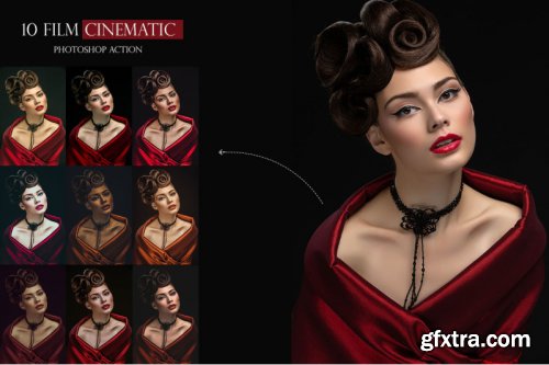 10 Film Cinematic Photoshop Action