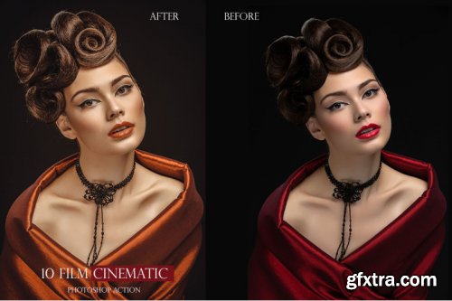 10 Film Cinematic Photoshop Action