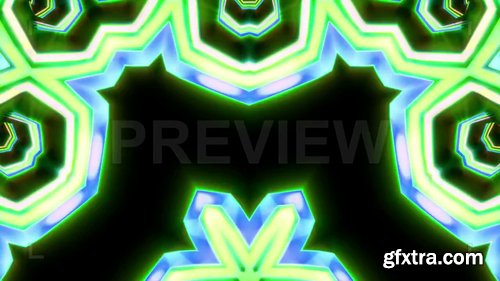 Bold Kaleido Color Shift Background 212259