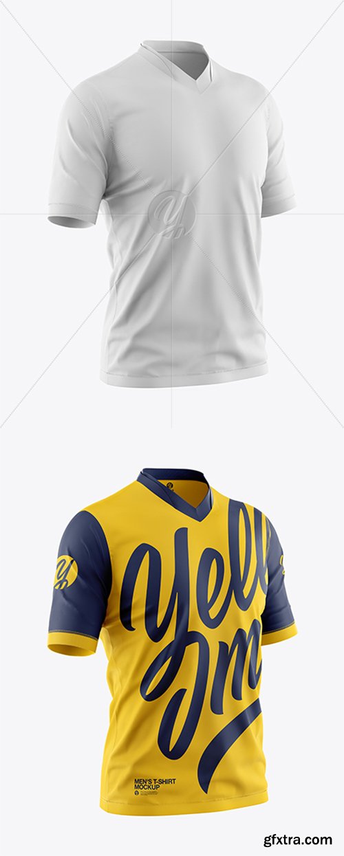 Men's T-Shirt Mockup 43599 Men's T-Shirt Mockup 43599