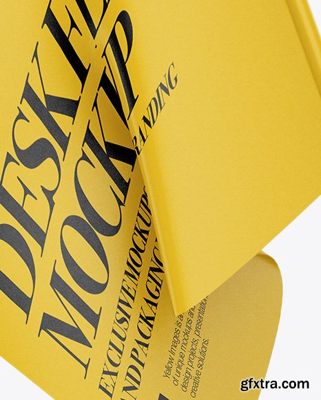 Desk Flags Mockup 14922