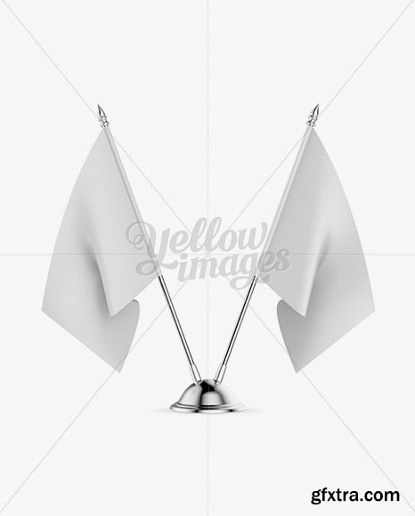 Desk Flags Mockup 14922
