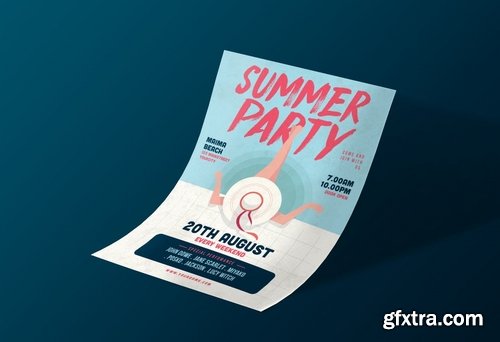 Summer Pool Flyer