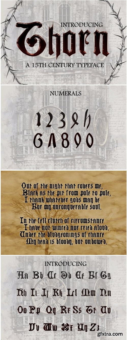 Thorn Font