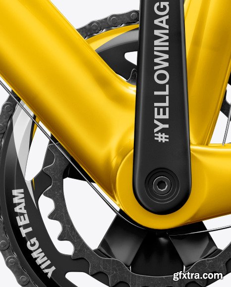 Road Universal Bicycle Mockup - Left Side View 45694