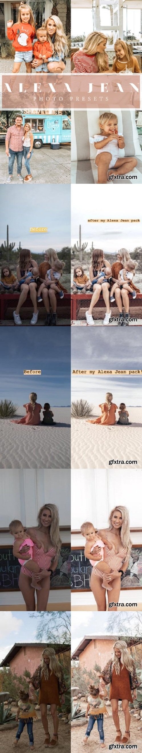 Alexa Jean Photo Desktop & Mobile Presets