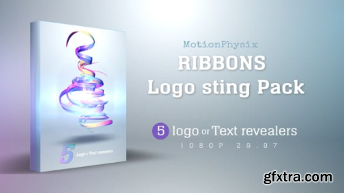 VideoHive Ribbon Logo Sting Pack 16965617