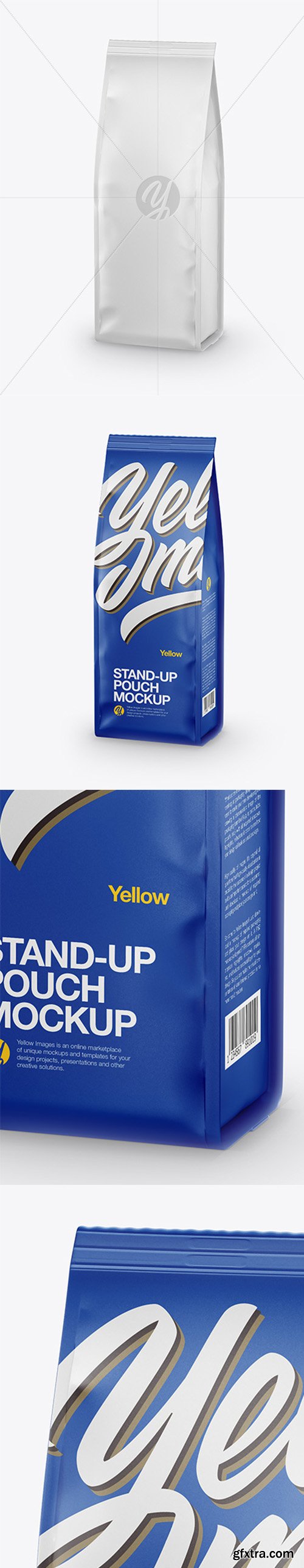 Matte Coffee Bag Mockup 40456