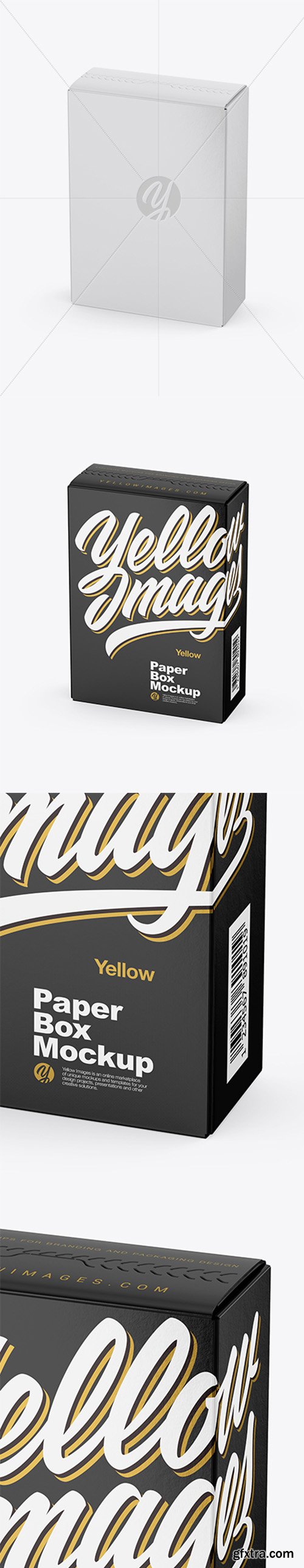 Paper Box Mockup 40011