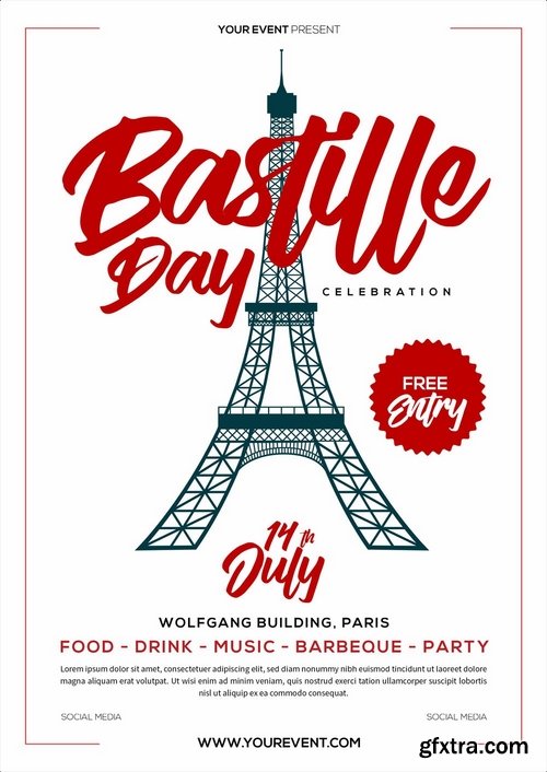 Bastille Day Flyer