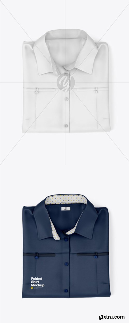 Folded Shirt Mockup 44585