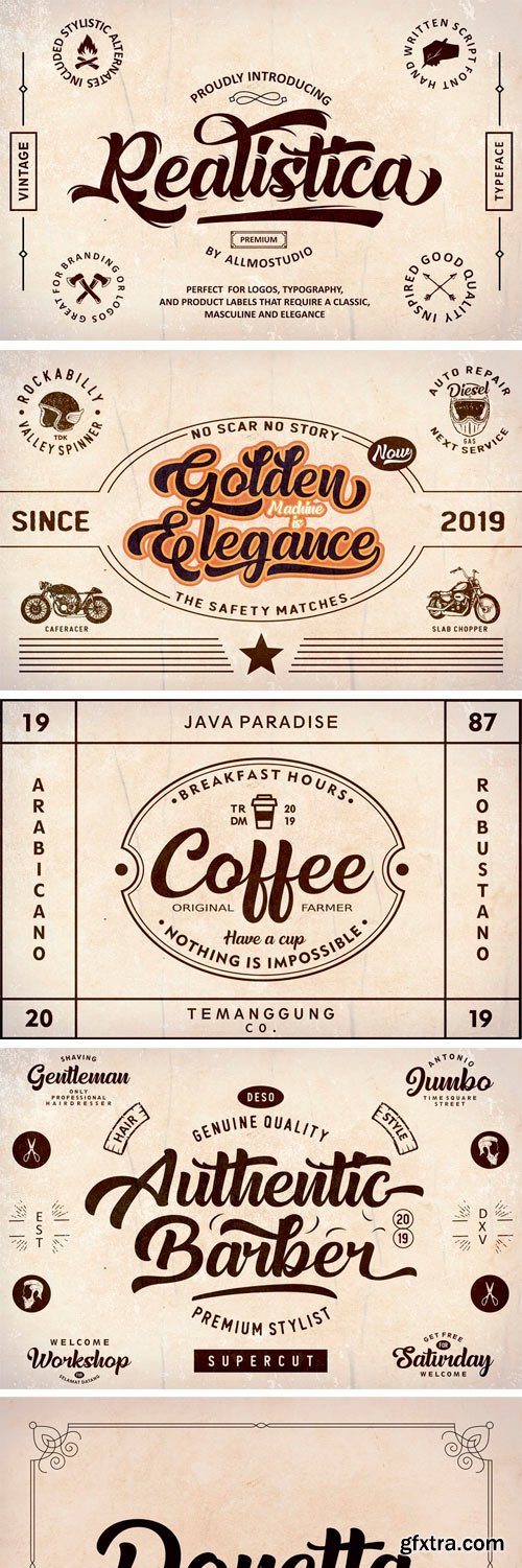 CM - Realistica Font 3910157