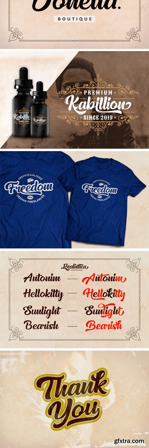 CM - Realistica Font 3910157