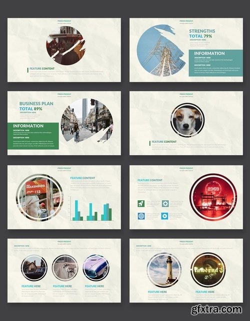 Press Powerpoint and Keynote Templates