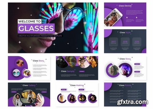 Glasses - Powerpoint Google Slides and Keynote Templates