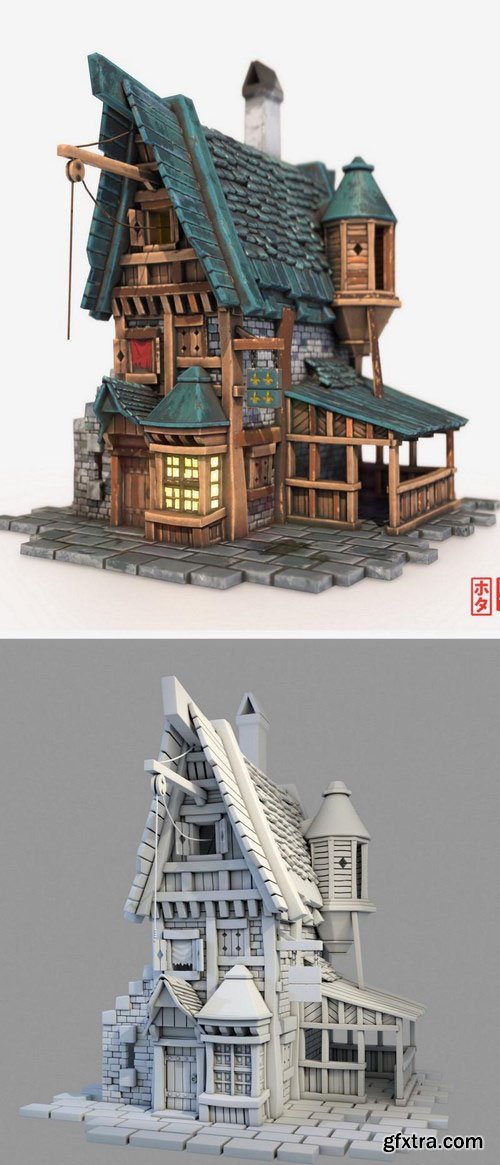 Little House – 3D Model