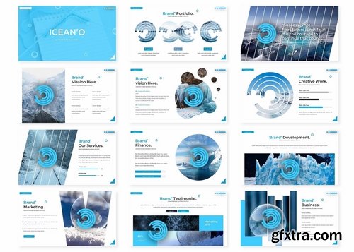 Icean\'o - Powerpoint Google Slides and Keynote Templates