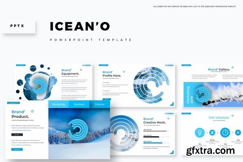 Icean\'o - Powerpoint Google Slides and Keynote Templates