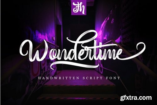 CM - Wondertime - Handwriting Script Font 3917358