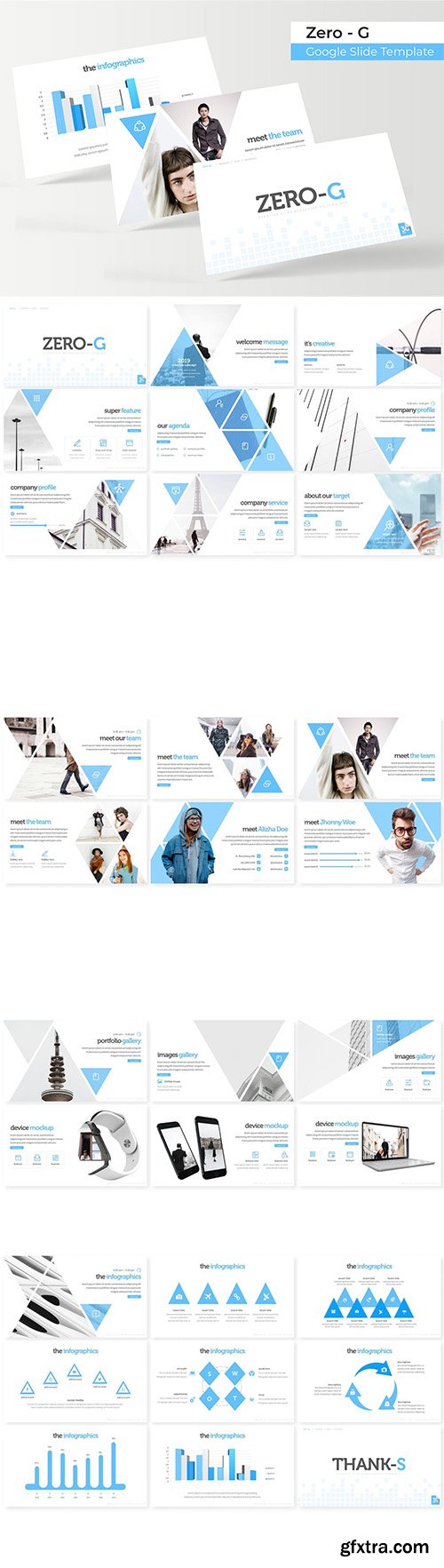 Zero - G - Powerpoint, Keynote and Google Slides Templates