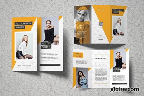 Trend Fashion Trifold Brochure Trend Fashion Trifold Brochure