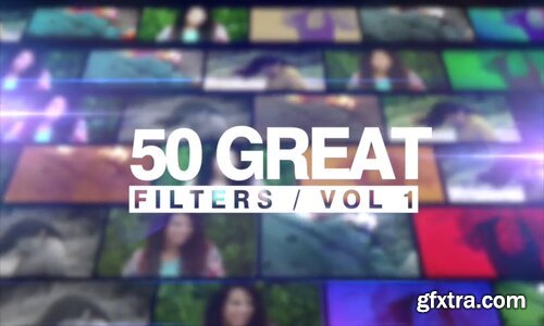 Videohive - 50 Great Filters - 13649953