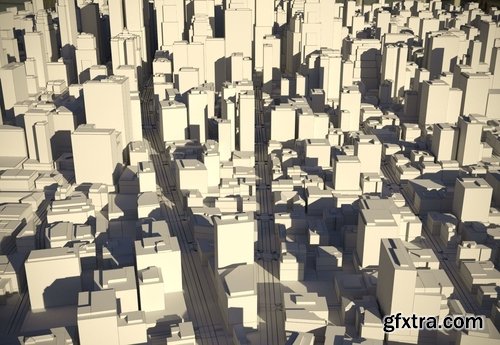 Cgtrader - City 23 Low-poly 3D model