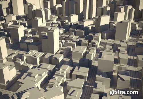 Cgtrader - City 23 Low-poly 3D model