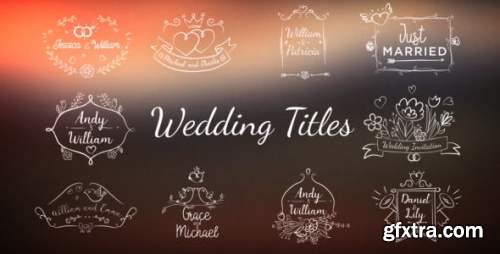 VideoHive Wedding/Romantic Titles 20702154