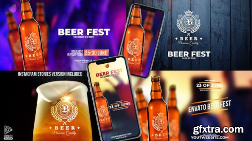 VideoHive Beer Fest &amp; Beer Mock-up Pack 23874743