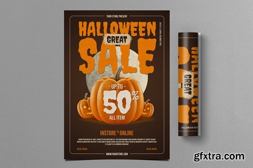Halloween Sale Flyer