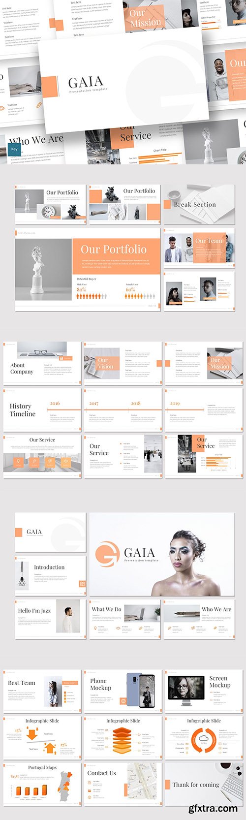 Gaia - Powerpoint, Keynote and Google Slides Templates