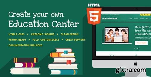 ThemeForest - Education Center v1.1 - Education Center & Training Courses HTML Theme - 13475420