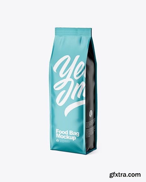 Matte Food Bag Mockup 46272