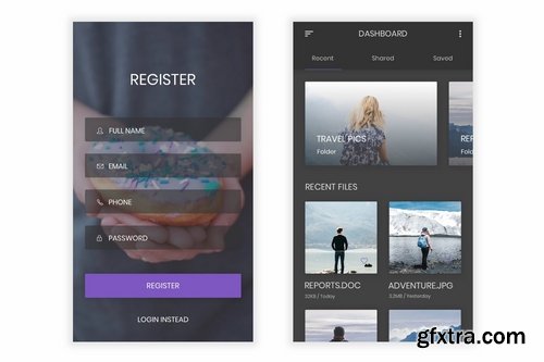 Sanduk - File Sharing Platform UI Kit for Figma