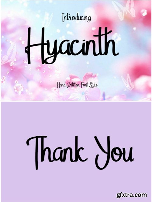 Hyacinth Font