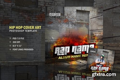 Rap Hip Hop Album CD Cover Art