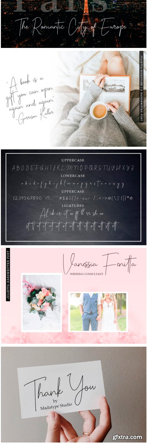 Julietta Signature Font