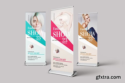 Fashion Show Roll-Up Banner Fashion Show Roll-Up Banner