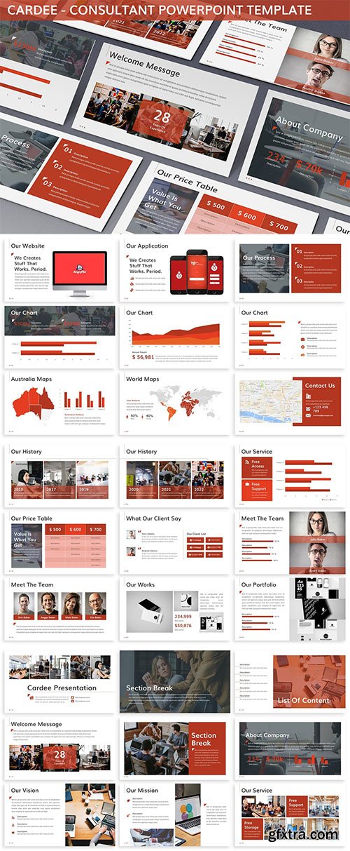 Cardee - Consultant Powerpoint Template