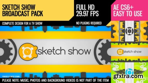 VideoHive Sketch Show (Broadcast Pack) 3549269