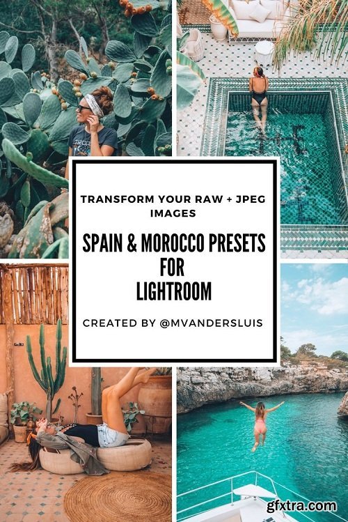 Mel Vandersluis Spain & Morocco Presets for Lightroom