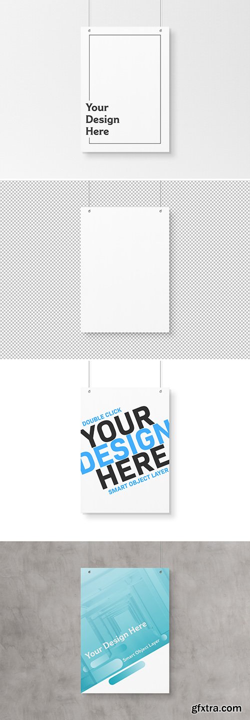 Isolated A4 Hanging Poster Mockup 247832155 Isolated A4 Hanging Poster Mockup 247832155