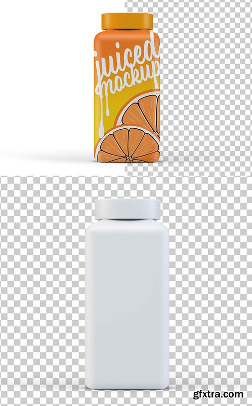 Isolated Juice Bottle Mockup 249408450 Isolated Juice Bottle Mockup 249408450