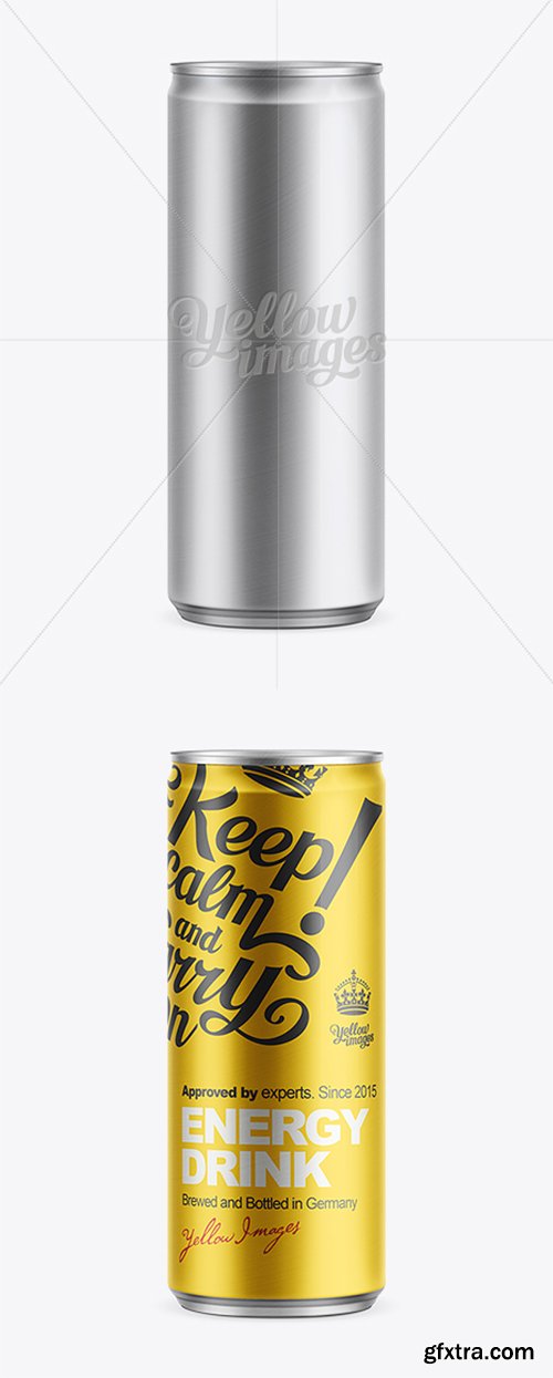 250ml Energy Drink Can Mockup 10564 250ml Energy Drink Can Mockup 10564