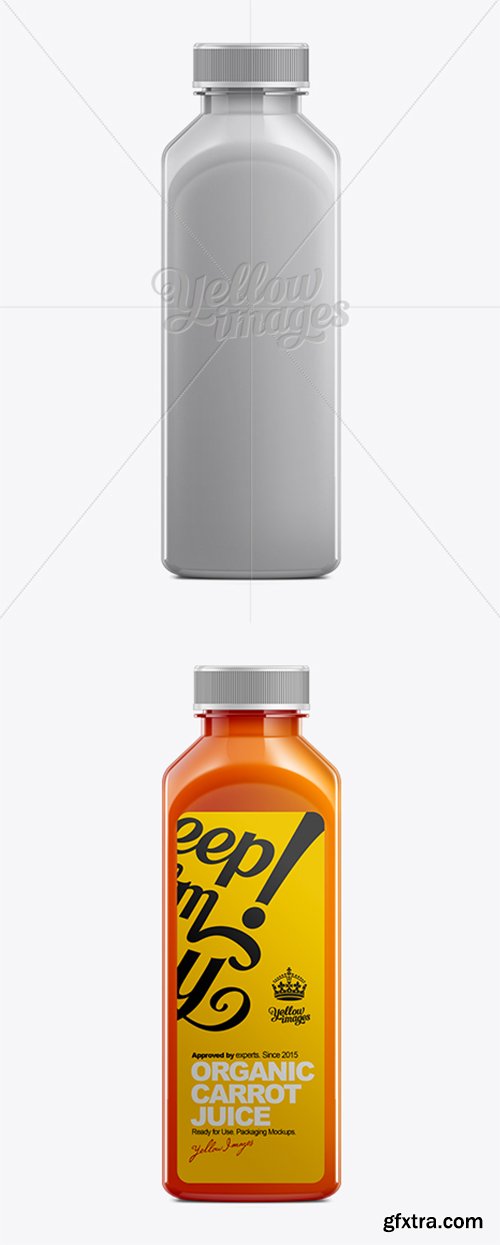 500ml Plastic Juice Bottle Mockup 10532 500ml Plastic Juice Bottle Mockup 10532