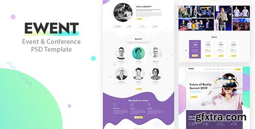 Ewent - Event & Conference PSD Template 24119935 Ewent - Event & Conference PSD Template 24119935